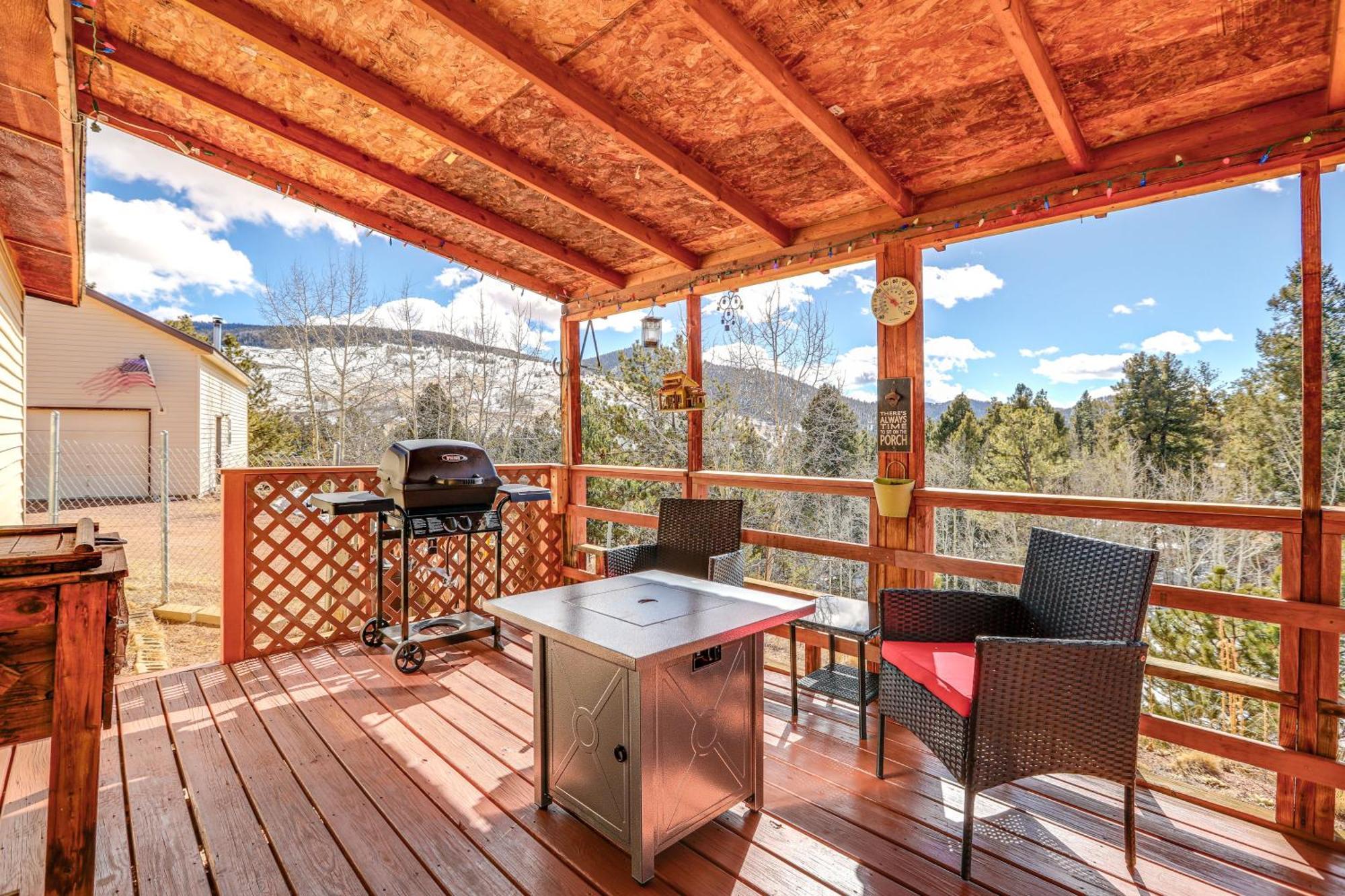 Colorado Vacation Rental With Deck And Mtn Views 克里普尔克里克 外观 照片
